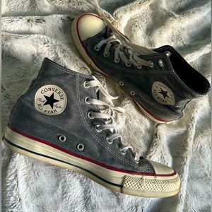 Size 7.5 women’s denim high top converse